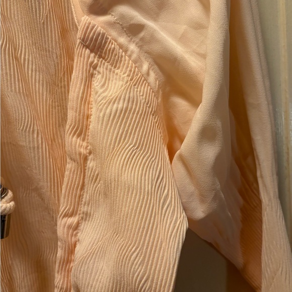 Jonathan Simkhai Bowen open back plisse top, new without tags, large light pink - Picture 13 of 15